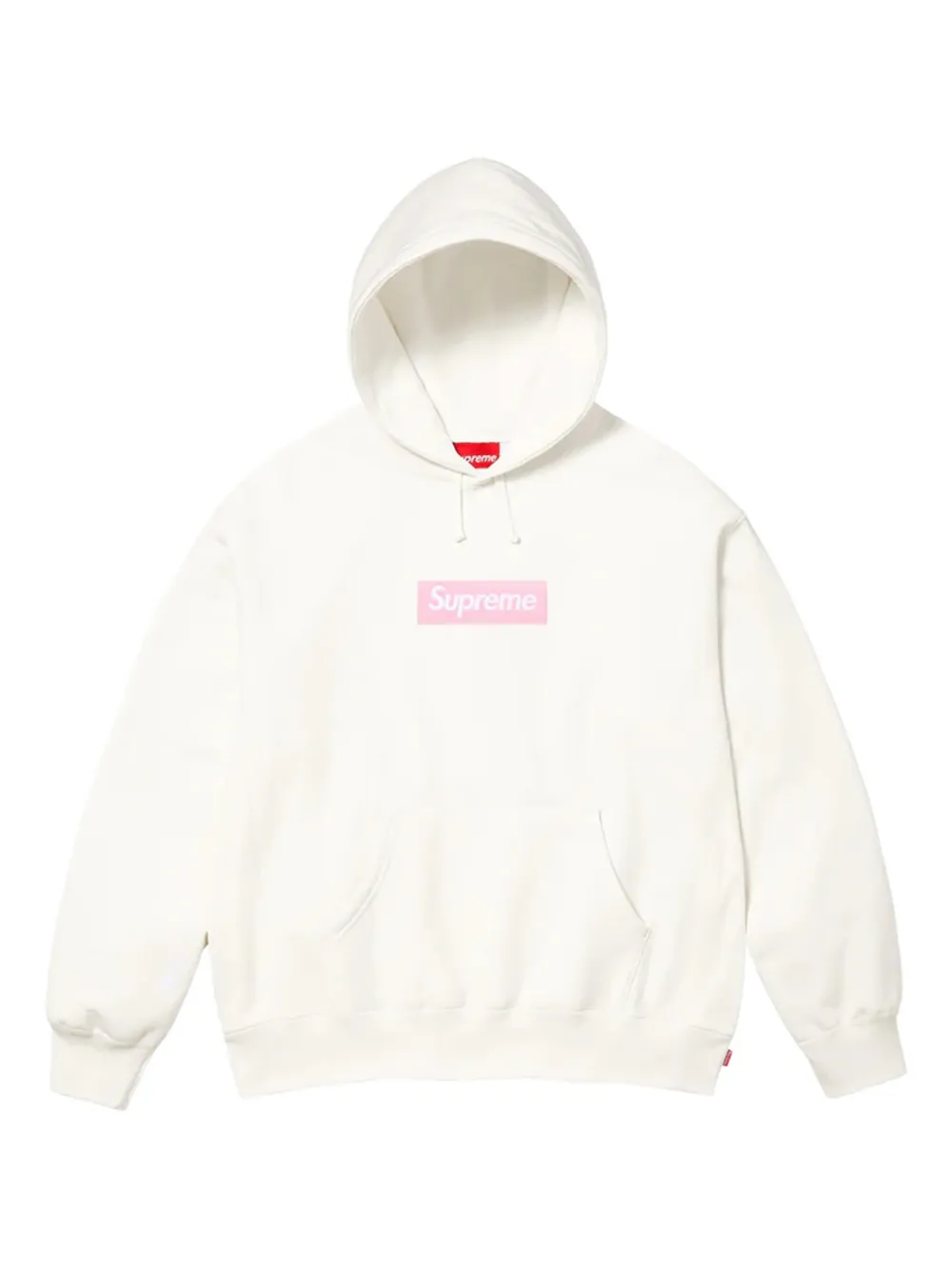 Supreme box-logo hoodie - Bianco