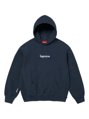 Supreme ロゴ パーカー | ブルー | FARFETCH JP