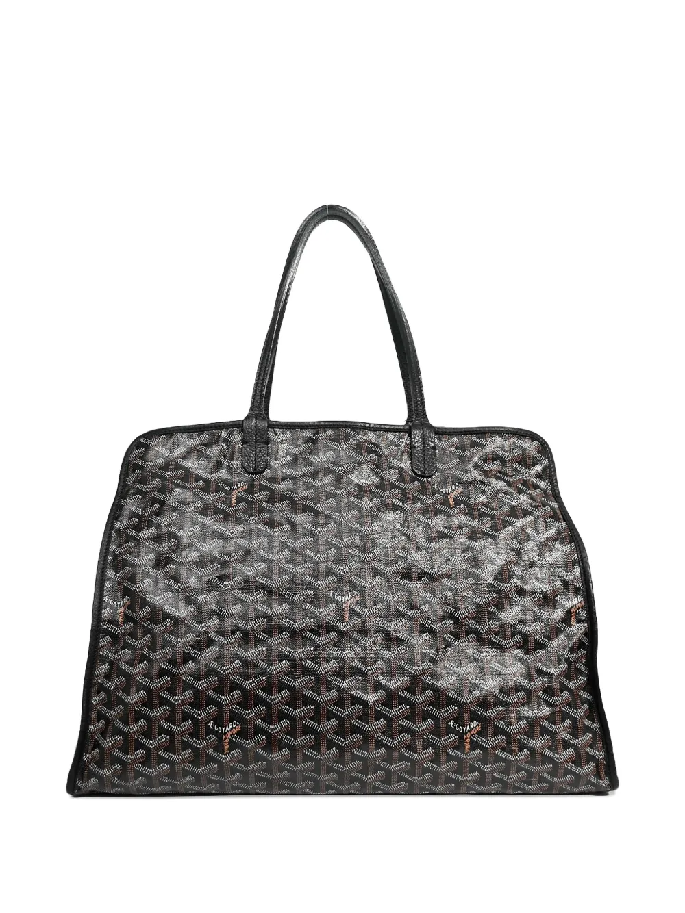 Goyard Pre-Owned Goyardine Sac Hardy Pet Carrier PM travel bag - Grigio