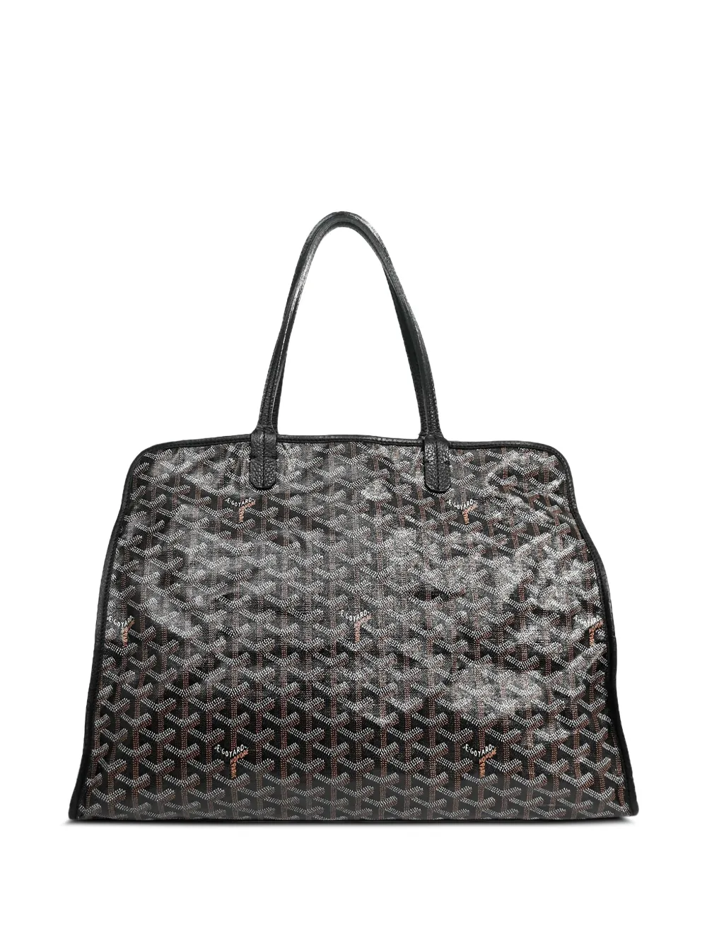 Goyard Pre-Owned Goyardine Sac Hardy Pet Carrier PM travel bag - Grigio