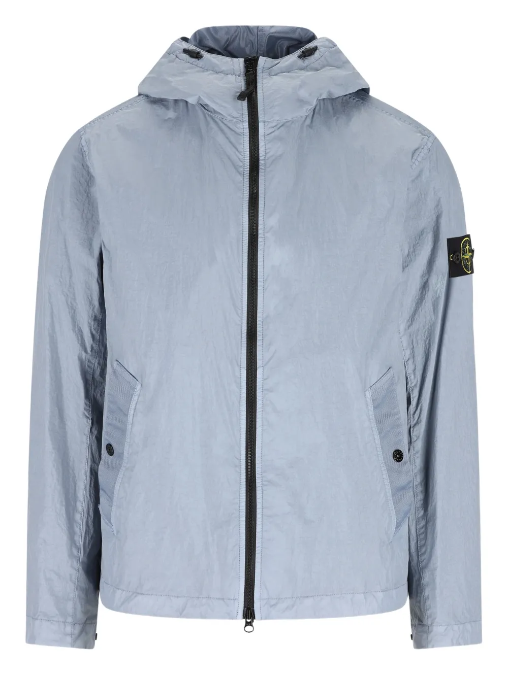 Stone Island hooded zip jacket - Blu