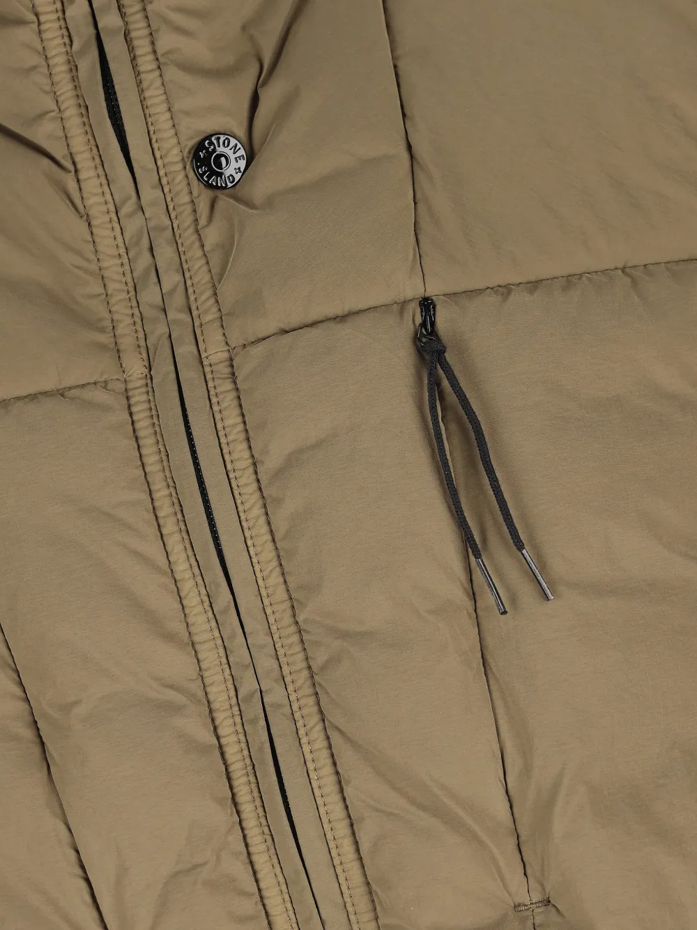 zip padded gilet