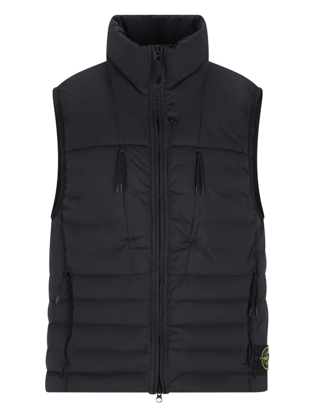 Stone Island zip padded gilet - Blue