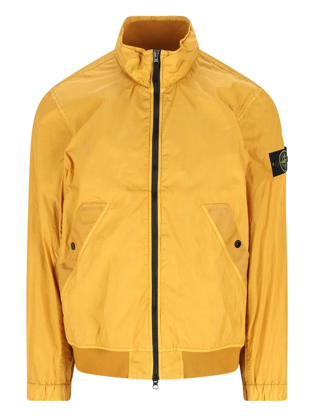 Stone Island zip Compass jacket - Giallo