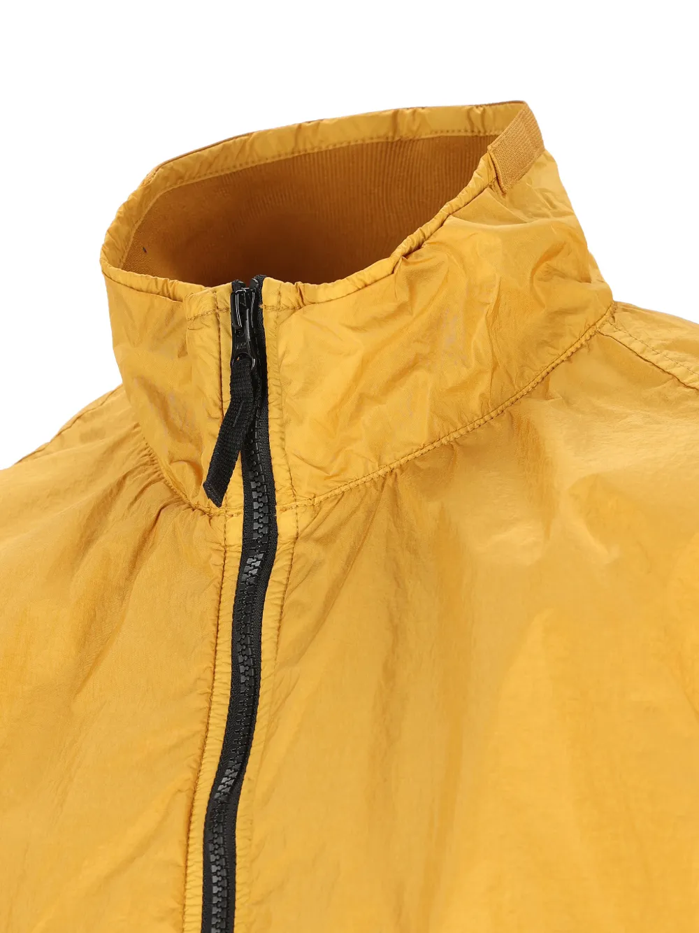 Stone Island Jack met Compass-logopatch en rits Geel