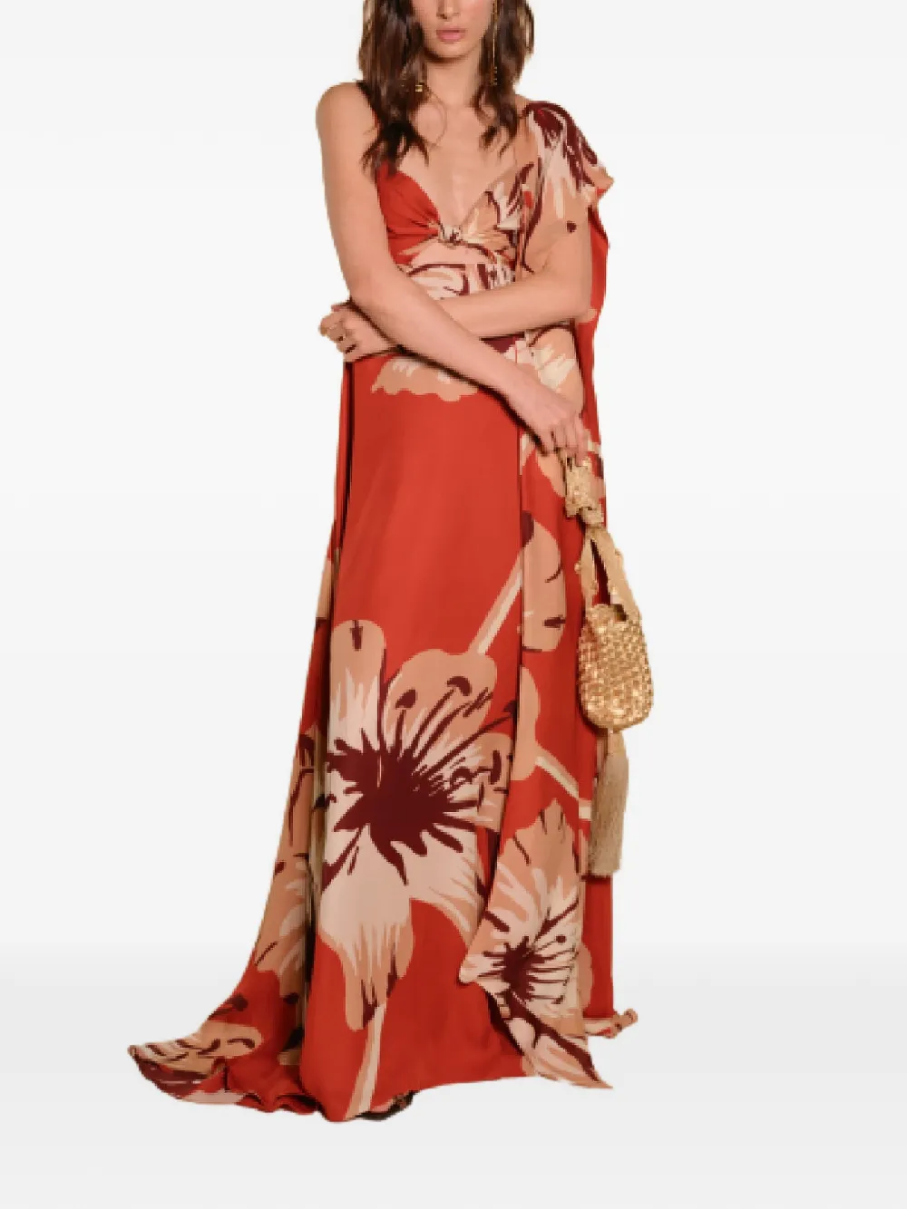 Johanna Ortiz Dreamscape dress - Rood