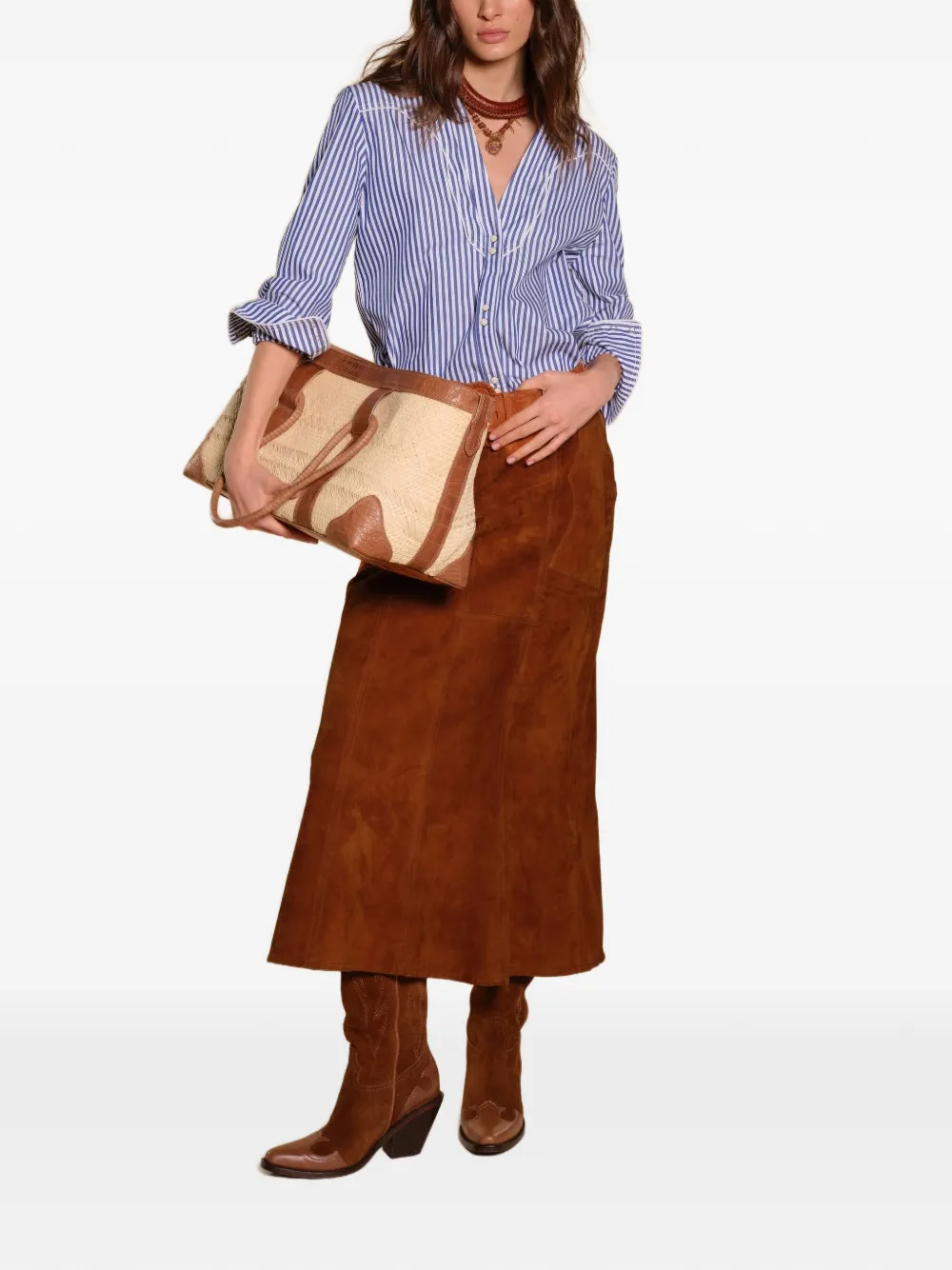 Johanna Ortiz Hacia El Puerto shirt - Blauw