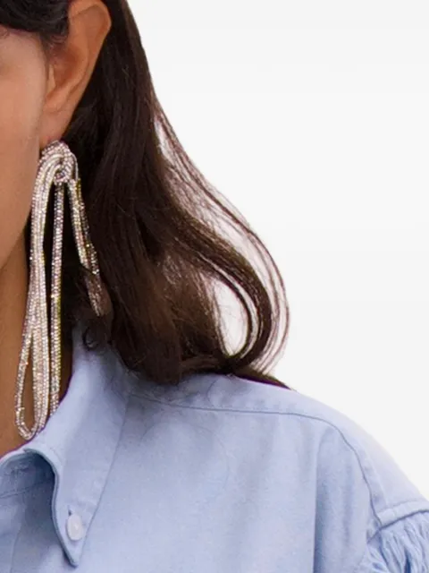 AREA aretes largos con cristales