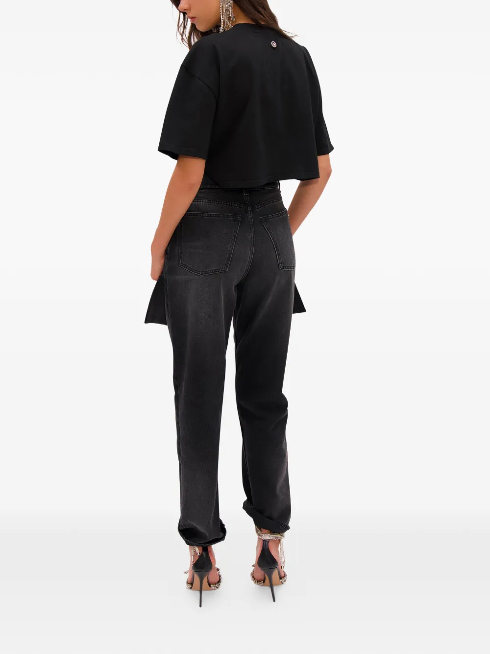 AREA Smoking T-shirt Zwart