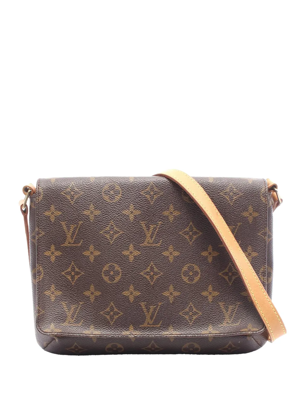 Louis Vuitton Pre-Owned 2003 Monogram Musette Tango Long Strap shoulder bag - Braun