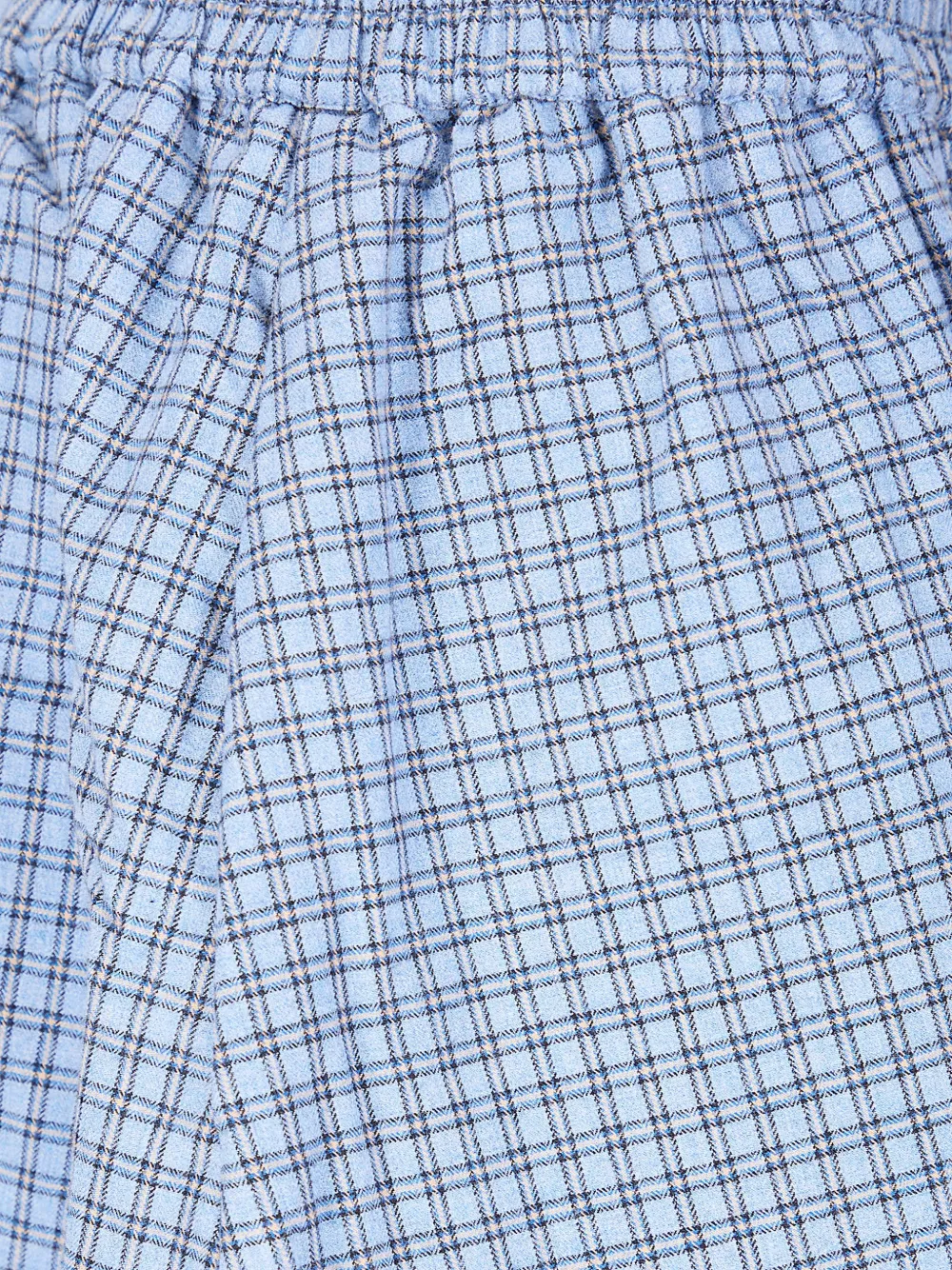  Baum Und Pferdgarten Sanda Checked Mini Skirt - Blue 