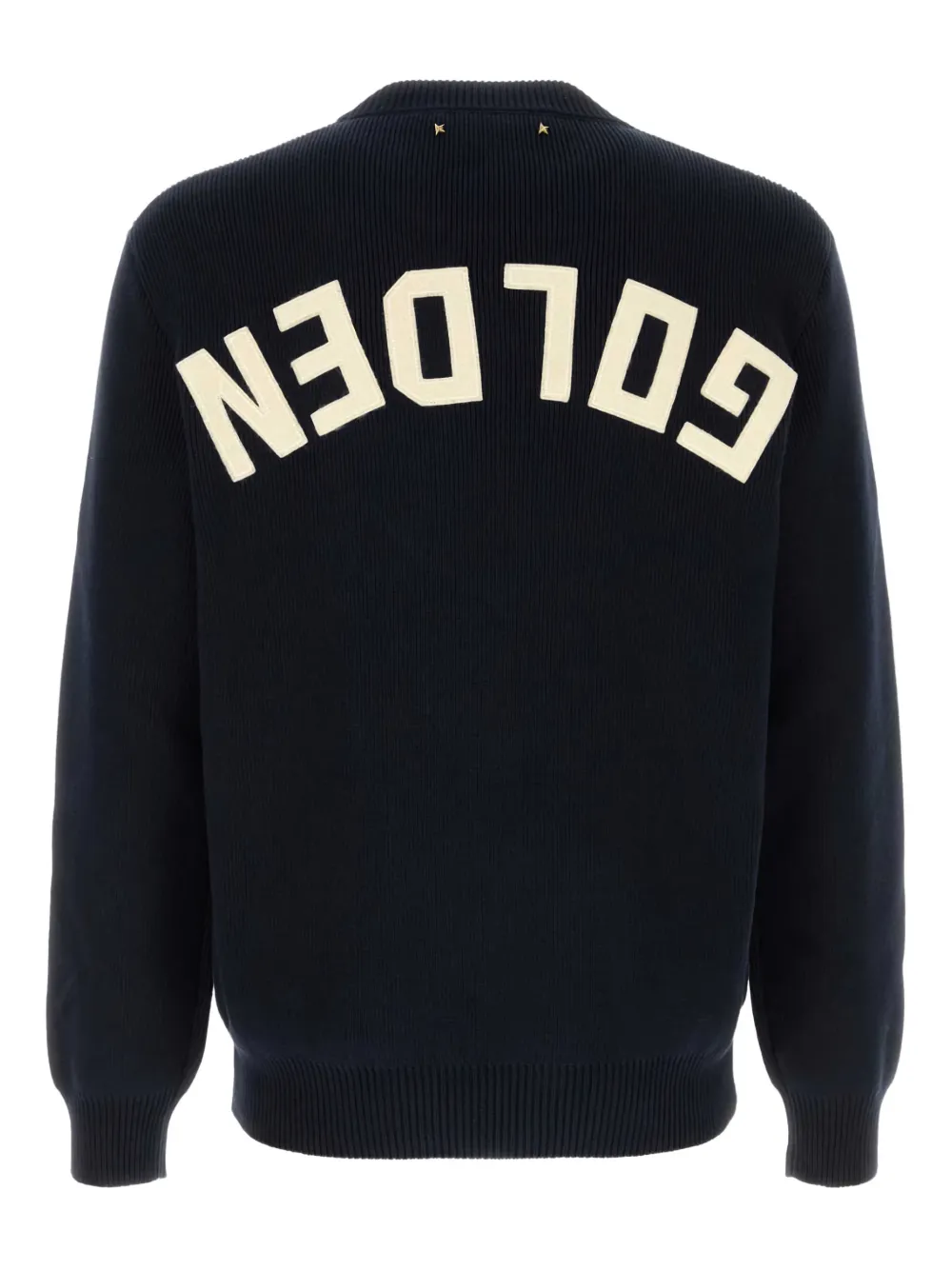Golden Goose lettering sweater - Blauw
