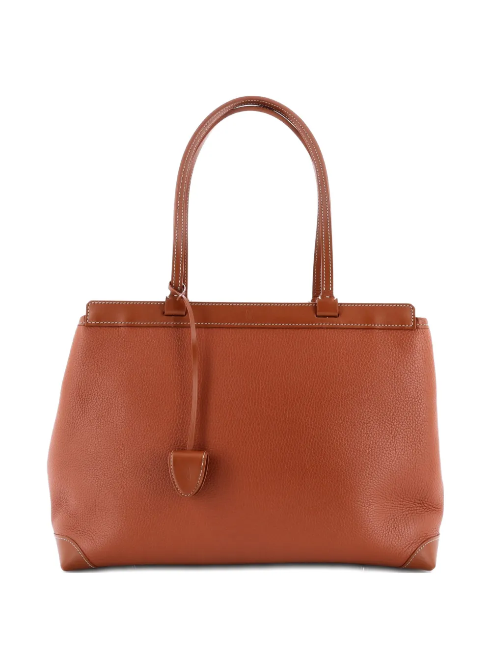 Pre-owned Goyard Bellechasse Bag Leather Pm Shoulder Bag In Brown