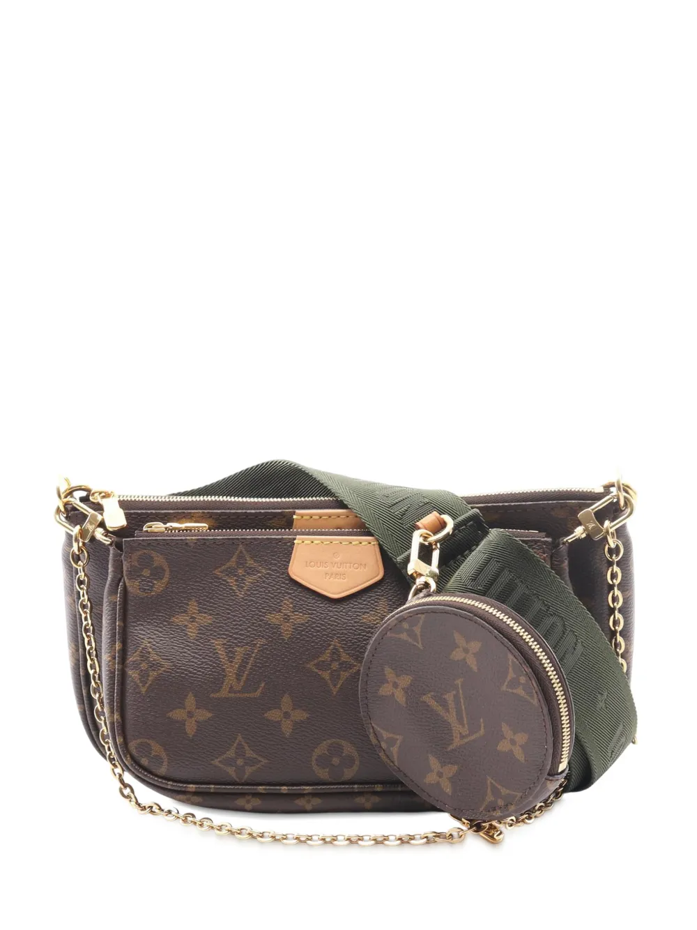 Louis Vuitton Pre-Owned 2021-2025 Monogram Multi Pochette Accessoires satchel - Marrone