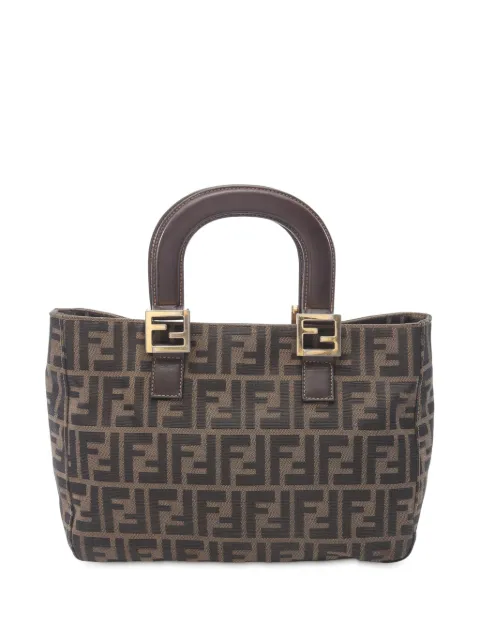 Fendi Pre-Owned sac à main Zucca (2000-2010)
