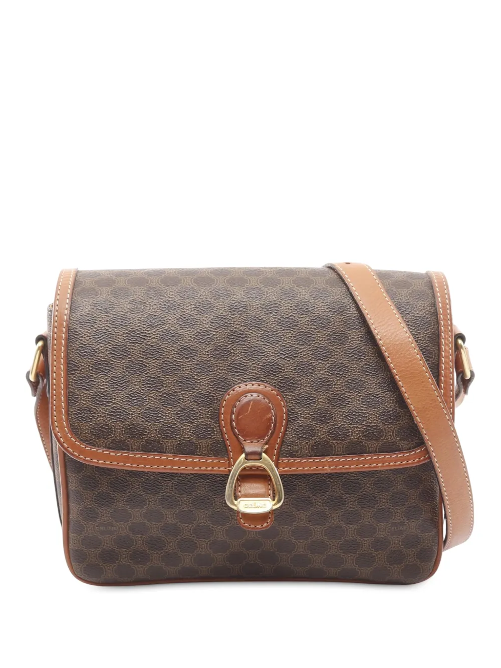 Celine Pre-Owned 2000-2010 Macadam Coated Canvas crossbody bag | marrón | Image 1