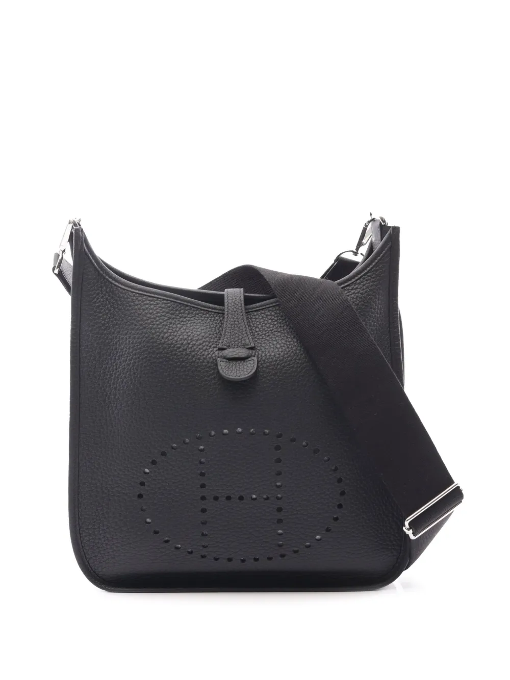 Hermès Pre-Owned Borsa a tracolla Evelyne III 29 in pelle Clemence 2025 - Nero