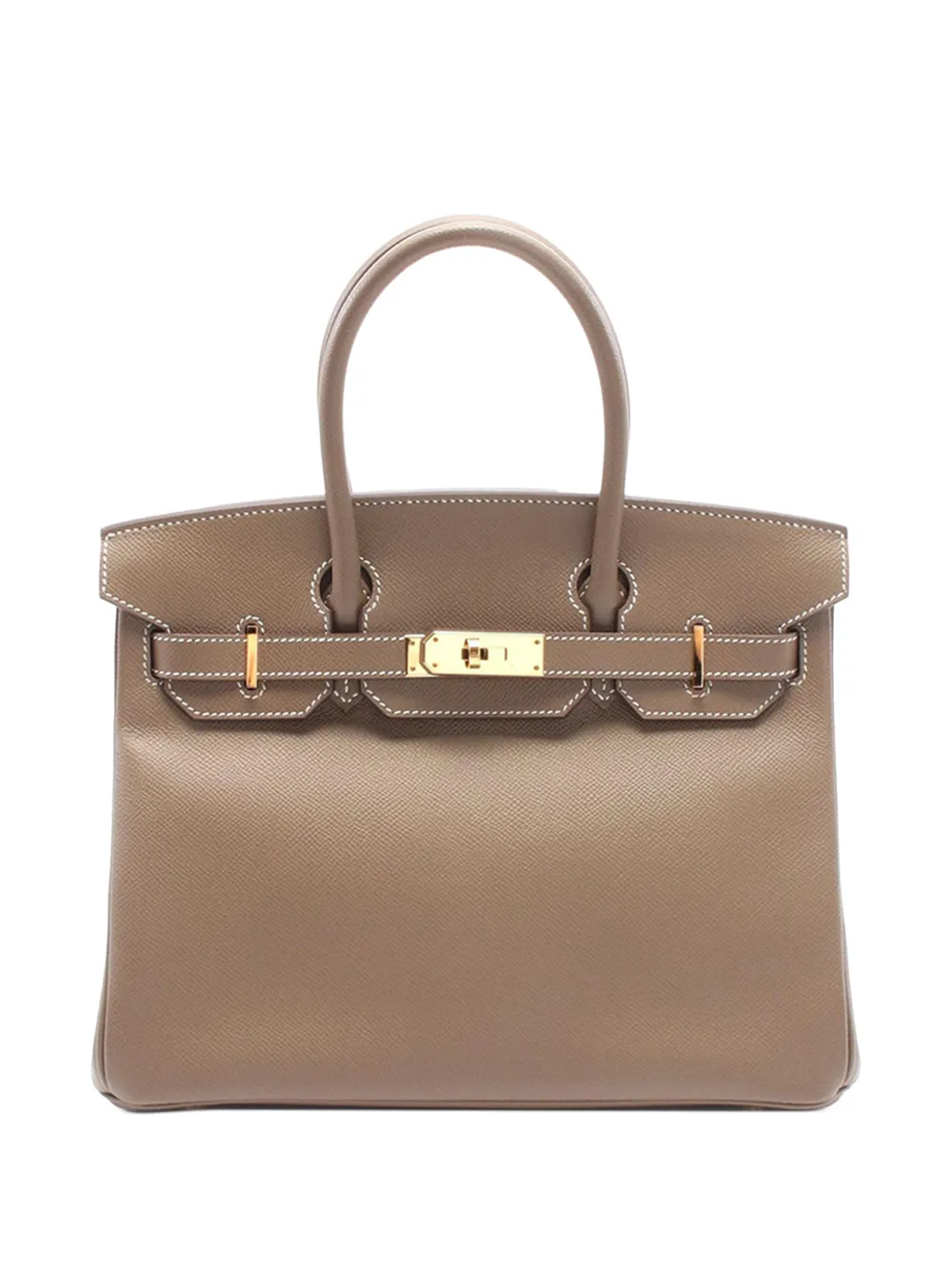 Hermès Pre-Owned 2020 Epsom Birkin Retourne 30 handbag | Brown | Image 1