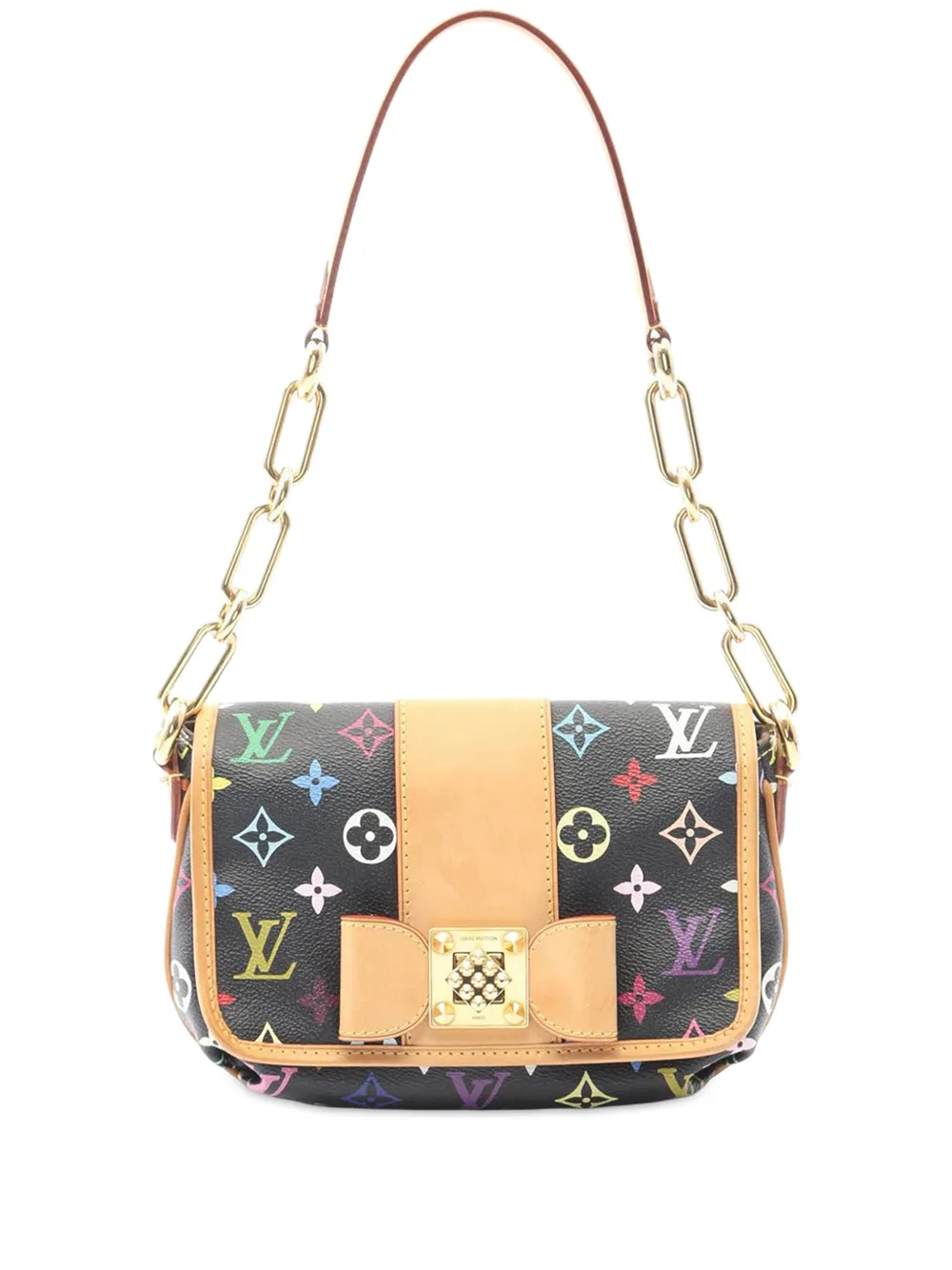 Louis Vuitton Pre-Owned 2010 Monogram Multicolore Patti shoulder bag - Nero