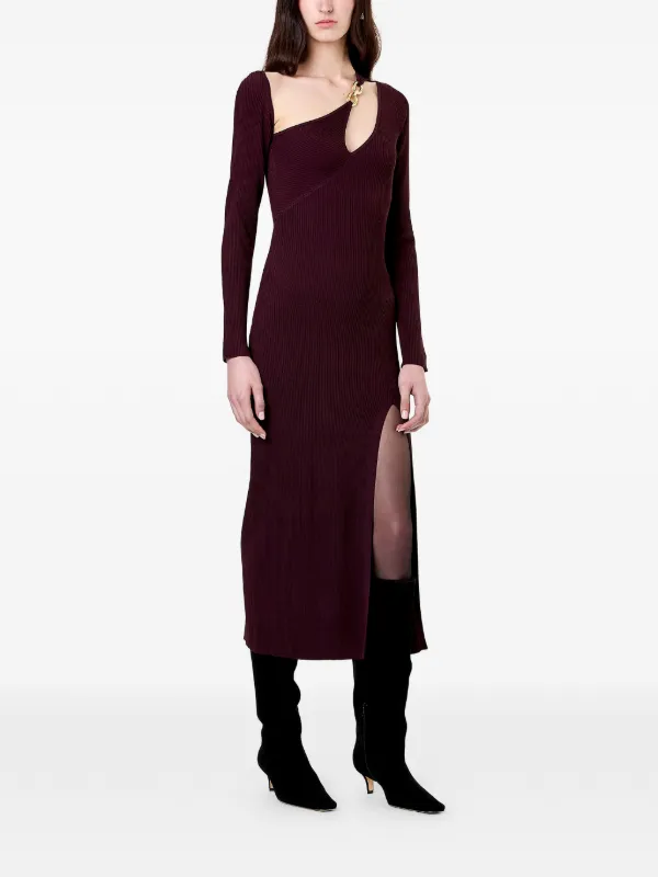 nicholas cut out dress Nicholas Cutout Cottonpoplin Midi Dress - Pink - 70% Off