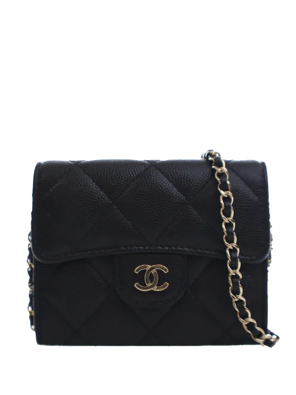 CHANEL Pre-Owned Borsa a tracolla trapuntata CC 2020 - Nero