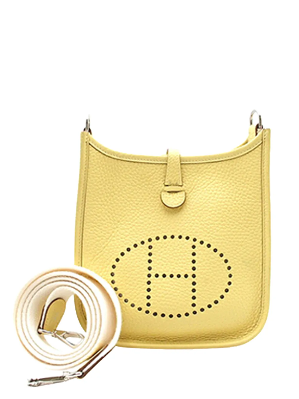 Hermès Pre-Owned 2016 Clemence Evelyne TPM crossbody bag | Yellow | Image 1