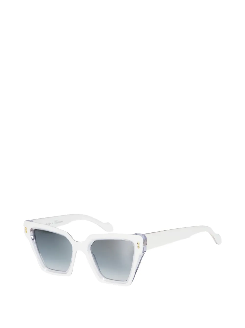 Kador Vanessa geometric-frame sunglasses - Wit