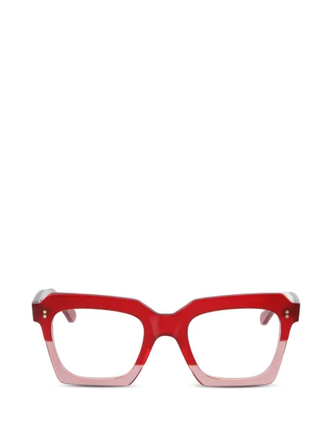 Kador Kallima two-tone square-frame glasses