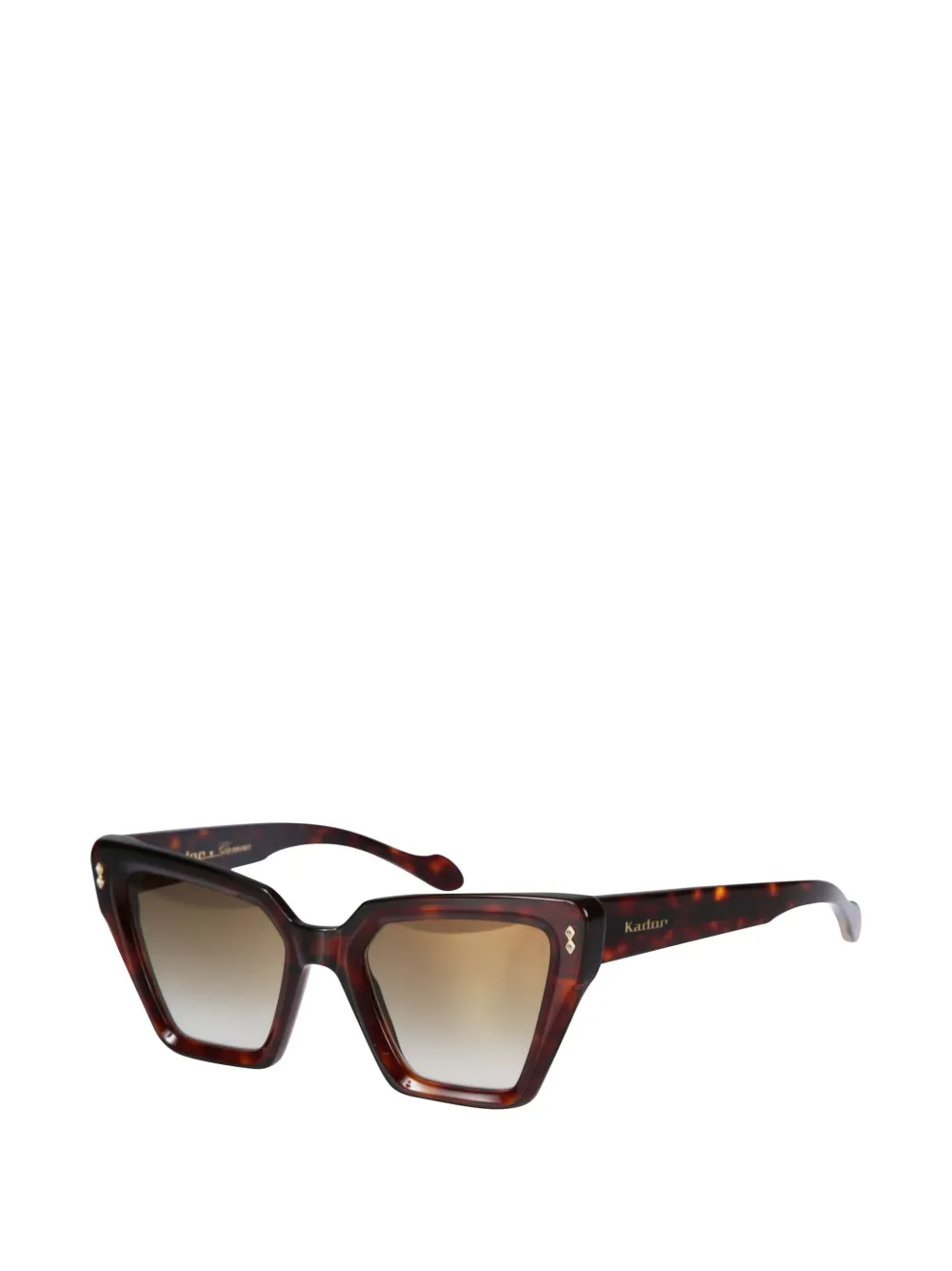 Kador Vanessa Glamour geometric sunglasses - Bruin