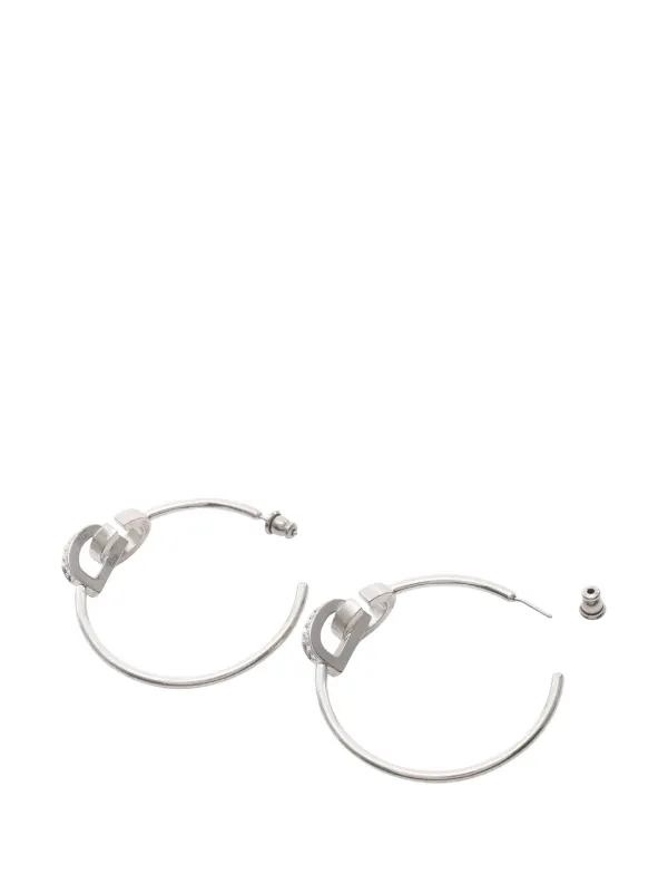 Christian Dior Pre-Owned 2020-2025 ステンレススチール＆クリスタル