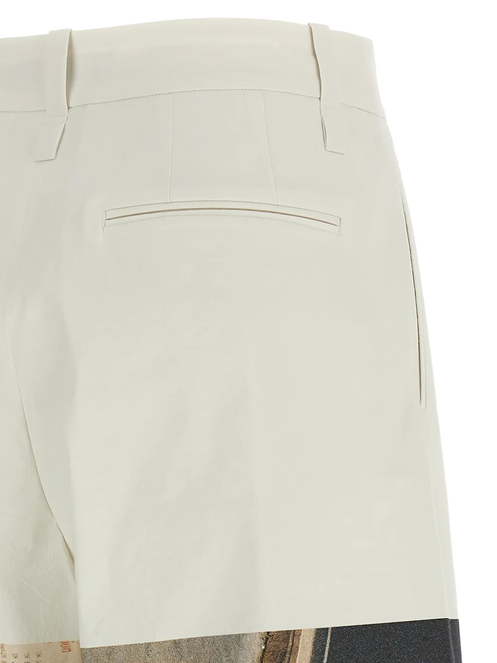 Issey Miyake Broek met wijde pijpen Beige