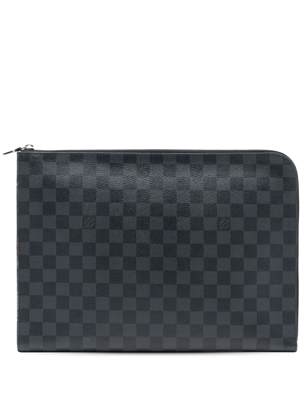 Louis Vuitton Pre-Owned 2018 Damier Graphite Pochette Jour GM clutch bag - Nero