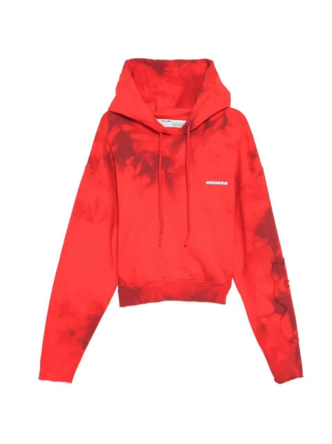Off-White Contour tie-dye hoodie
