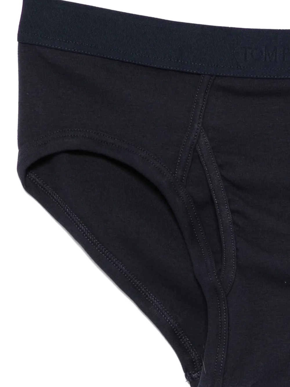  Tom Ford Logo-print Briefs - Blue 