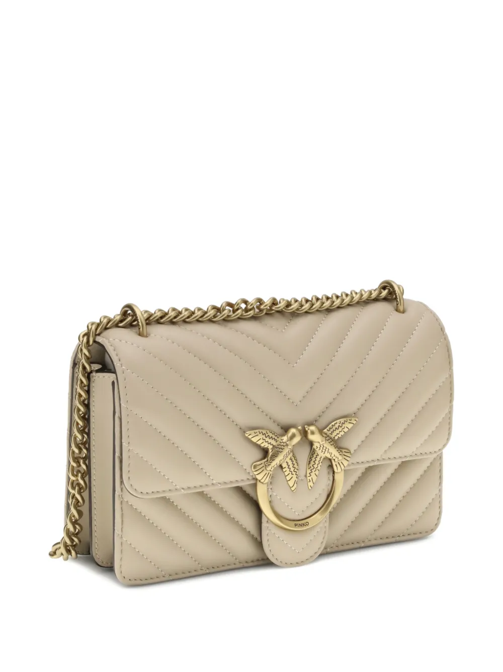 Love Chevron Chain Shoulder Bag