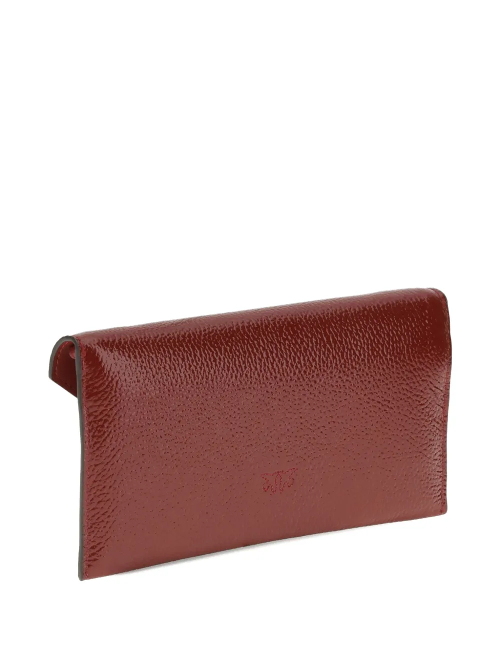  Pinko Love Birds Envelope Chain Clutch Bag - Red 