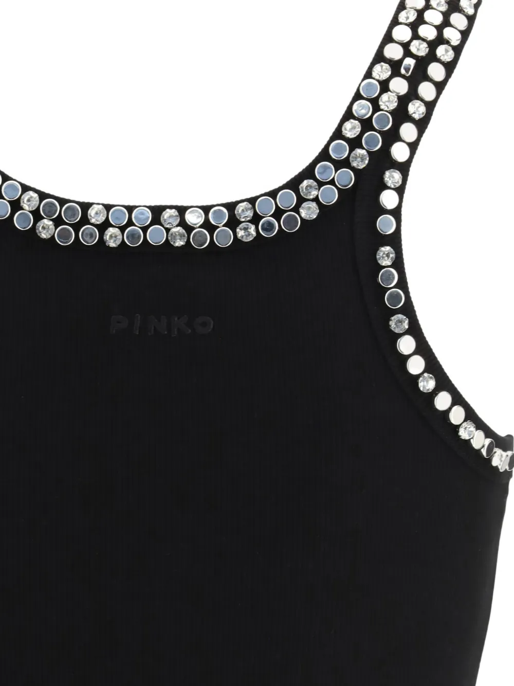  Pinko Beaded Top - Black 