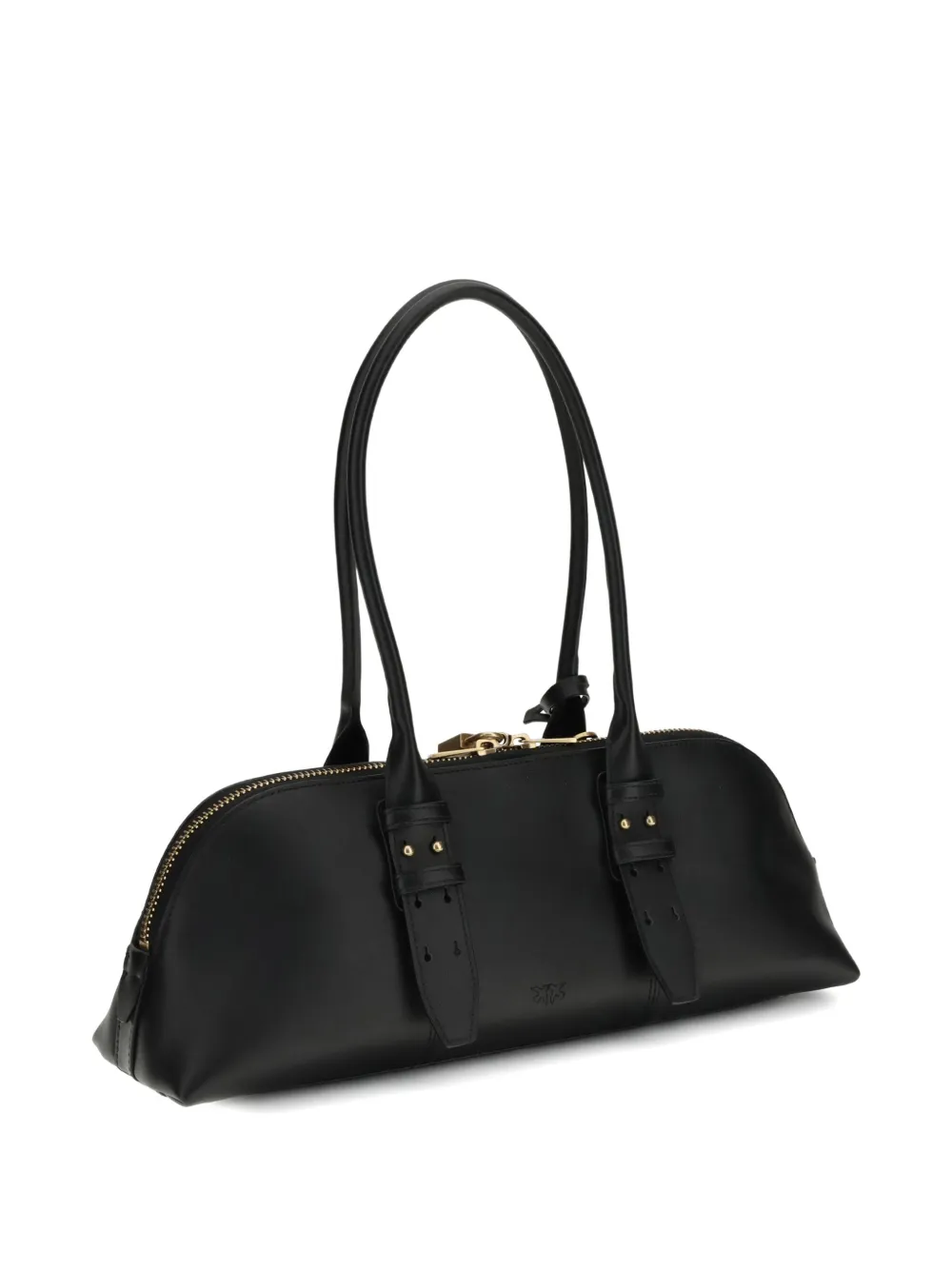 PINKO Escape buckle shoulder bag - Zwart