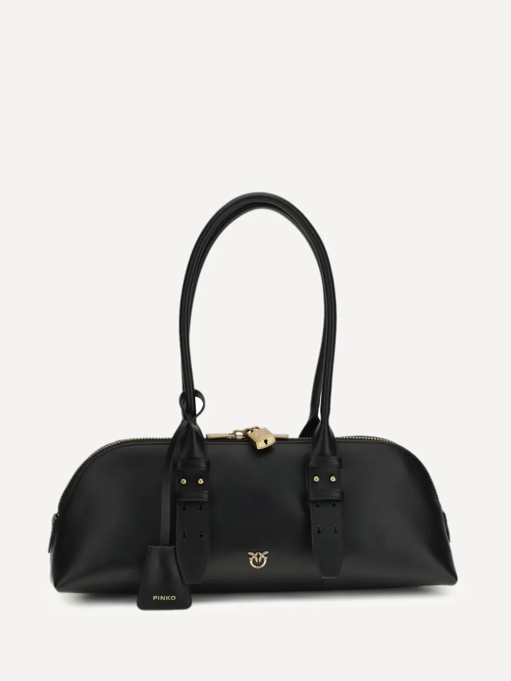 PINKO Escape buckle shoulder bag - Nero