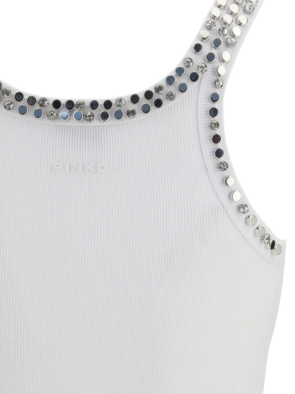 Studded Ribbed Vest