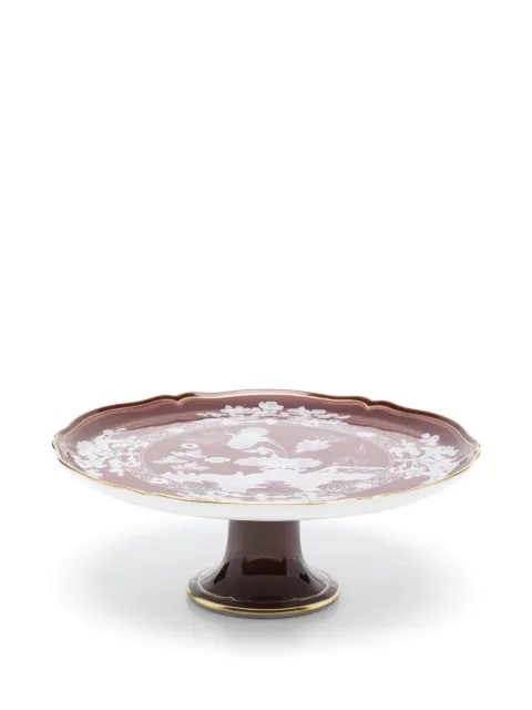 GINORI 1735 Oriente Italiano floral-pedestal cake stand 