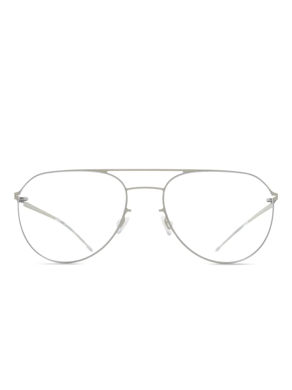 Mykita Tosca browline glasses | Silver | Image 1