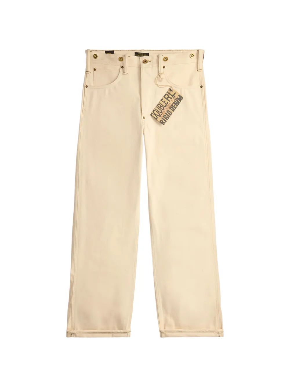 Ralph Lauren RRL button-fastening jeans - Toni neutri