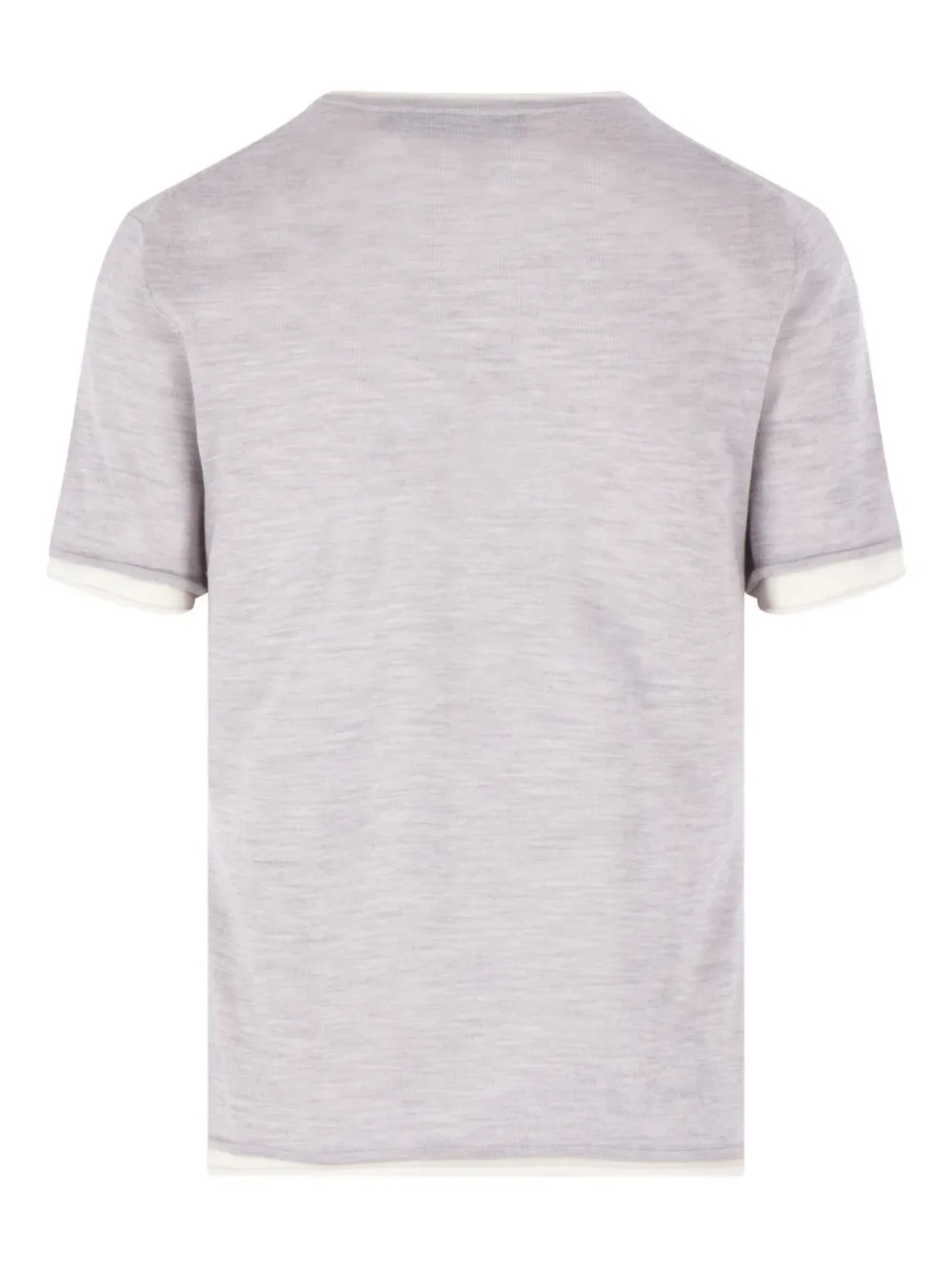  Arch4 Camiseta Con Bordes En Contraste - Gris 