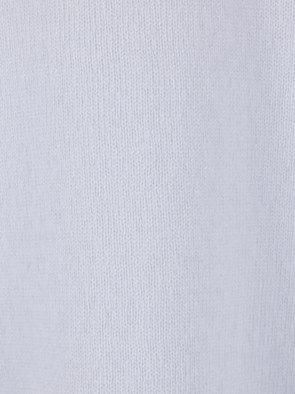 Allude Geribbelde trui met ronde hals Blauw