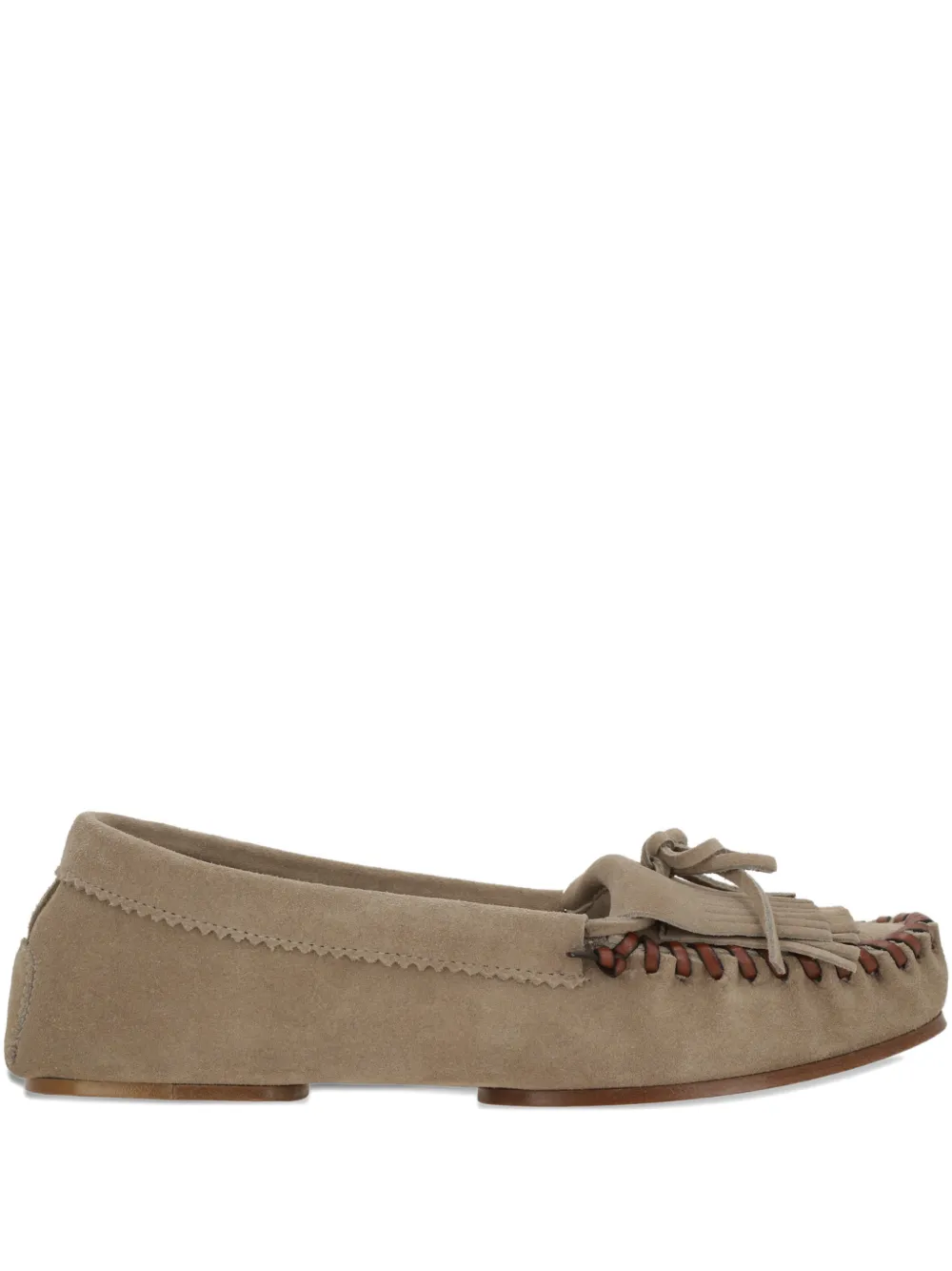 Paris Texas Indiana suede loafers - Toni neutri