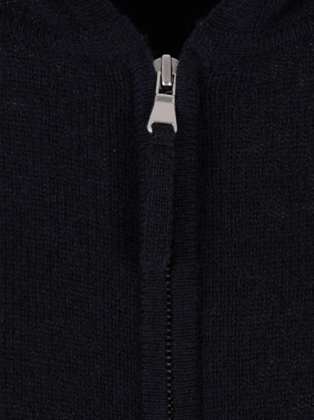  Allude Zip-fastening Hoodie - Black 