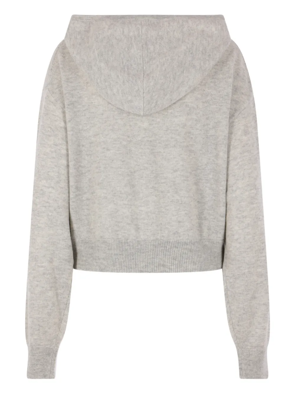 Allude zip-fastening hoodie - Grijs