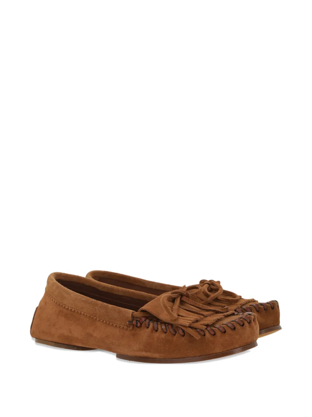 Paris Texas Indiana su&egrave;de loafers - Bruin