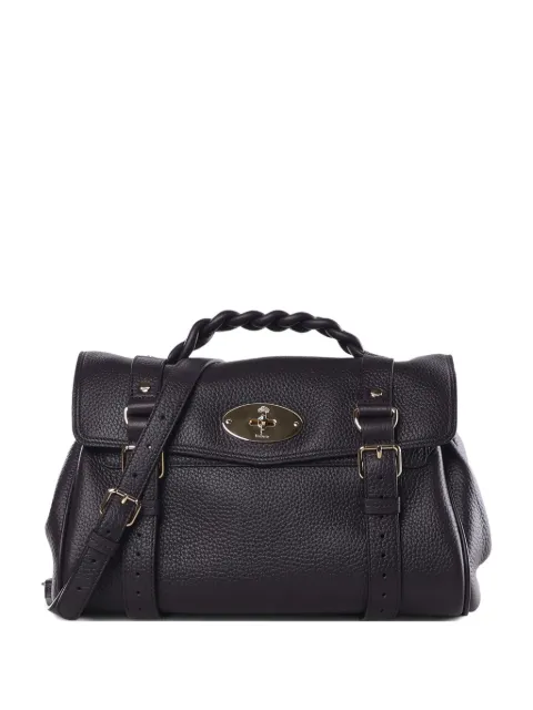 Mulberry Alexa textured twist-handle shoulder bag